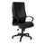 Aurora high back managerial office chair in PU with arms and gas lift from Desk & Chair shop