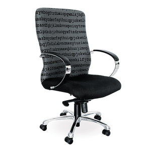 Florida heavy duty office chair with chrome base from Desk & Chair shop