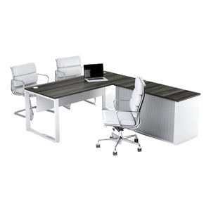 Managerial Desk with Credenza