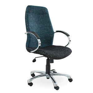 Morant Chrome High Back Chair