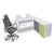 Element Managerial Desk with Pedenza - Lime Green