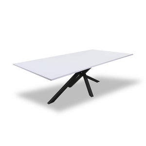 Monaco Boardroom Table – White/Black