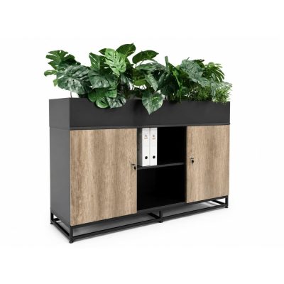 2 Door Server Unit with Planter